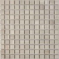 Каменная мозаика Pixmosaic White Wooden 30,5x30,5 см арт-PIX256 — фото 1, Мозаика