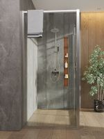 Душевой уголок Orange 160x90 профиль Хром стекло прозрачное арт-E23-16090TCR — фото 5, Прямоугольные душевые уголки