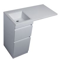 Тумба под раковину Style Line Даллас 100 Люкс Plus Белая арт-СС-00000514 — фото 3, Тумбы под раковину