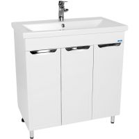 Тумба под раковину VIANT Лима 80 Белая арт-VLIM80CO-T3ST — фото 4, Тумбы под раковину