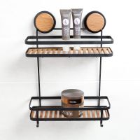 Товар: Полка корзина Fixsen Magic Wood Черная матовая Дерево арт-FX-950B-2 - фото 2 Полка корзина Fixsen Magic Wood Черная матовая Дерево арт-FX-950B-2 — фото 2, Полки для ванной и душа