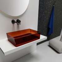 Товар: Раковина-чаша Abber Kristall 60 Коричневая арт-AT2803Opal - фото 3 Раковина-чаша Abber Kristall 60 Коричневая арт-AT2803Opal — фото 3, Раковины накладные