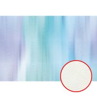 Фреска Ortograf Relax 34256 Фактура флок FLK Флизелин (4*2,7) Бирюзовый/Сиреневый, Абстракция арт-34256 (флок FLK)