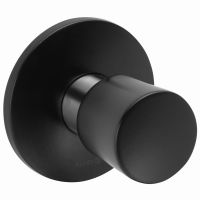 Запорный вентиль Kludi Balance Черный Хром арт-528158775 — фото 1, Комплектующие для душевого оборудования