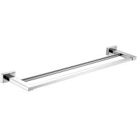 Полотенцедержатель Belz B902 двойной Хром арт-B90209 — фото 1, Полотенцедержатели