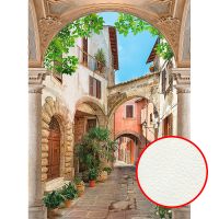 Фреска Ortograf Городской пейзаж 5074 Фактура флок FLK Флизелин (2*2,7) Разноцветный, Город арт-5074 (флок FLK) — фото 1, Фрески