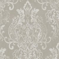 Обои AS Creation New Life Винил на флизелине (0,53*10,05) Серый, Дамаск арт-37681-4 — фото 1, Обои для стен