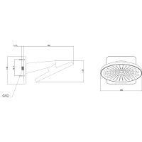 Душевая система Vincea Inspire с термостатом Хром арт-VSFW-3I22MT5CH — фото 12, Встраиваемые душевые комплекты