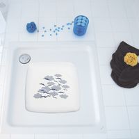 Коврик для душа Ridder Helgoland Белый Голубой арт-64263 — фото 2, Коврики для ванной комнаты