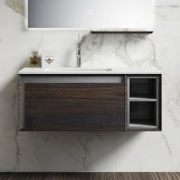 Тумба с раковиной Orans BC-V8102-1000 100 подвесная Grey арт-8102000 — фото 2, Тумбы с раковиной