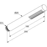 Товар: Душевая система Kludi Bozz Черная матовая арт-387363976 - фото 13 Душевая система Kludi Bozz Черная матовая арт-387363976 — фото 13, Встраиваемые душевые комплекты