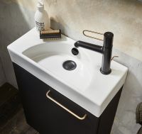 Раковина Jacob Delafon Odeon Rive Gauche 50 R Белая арт-EGO112-56-00 — фото 3, Мини-раковины