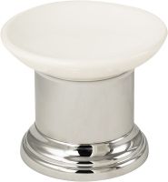 Мыльница Migliore Mirella Хром арт-17228 — фото 2, Мыльницы