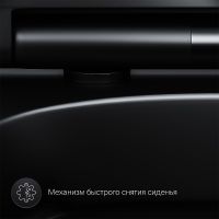 Комплект унитаза с инсталляцией AM.PM Spirit V2.0 FlashClean с сиденьем Микролифт и клавишей смыва Хром глянцевый арт-IS49051.701700MB — фото 8, Комплекты унитаз + инсталляция