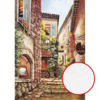 Фреска Ortograf Городской пейзаж живопись 0894 Фактура бархат FX Флизелин (1,6*2) Бежевый/Разноцветный, Город/Живопись арт-0894 (бархат FX) — фото 1, Фрески