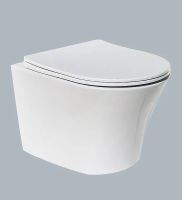 Унитаз Ceruttispa Adige Aria MW подвесной Белый матовый с сиденьем Микролифт арт-CT9245 — фото 2, Подвесные унитазы