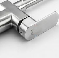 Товар: Смеситель для кухни Frap H805 Нержавеющая сталь арт-F40805 - фото 6 Смеситель для кухни Frap H805 Нержавеющая сталь арт-F40805 — фото 6, Смесители для кухни