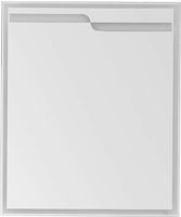 Зеркало Aquanet Модена 75 с подсветкой Белое арт-198492 — фото 2, Зеркала в ванную комнату