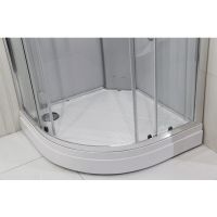 Душевая кабина Orans 90x90 с баней профиль Белый задние стенки Белые арт-86150s0 — фото 7, Душевые кабины