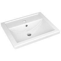 Раковина Кировит Фостер 500 Белая арт-Вн Крв82 — фото 1, Раковины встраиваемые сверху