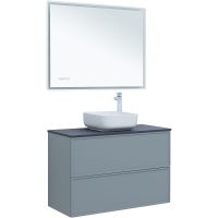 Товар: Тумба под раковину Aquanet Арт 100 подвесная Мисти грин арт-313277 - фото 12 Тумба под раковину Aquanet Арт 100 подвесная Мисти грин арт-313277 — фото 12, Тумбы под раковину