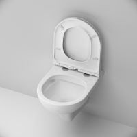 Унитаз AM.PM Gem FlashClean подвесной с сиденьем Микролифт арт-C901700SC — фото 4, Подвесные унитазы