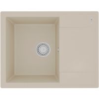 Кухонная мойка Lemark Imandra 640 Бежевая арт-9910020 — фото 1, Кухонные мойки