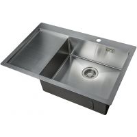 Кухонная мойка ZorG Light Нержавеющая сталь арт-ZL R 780510-R — фото 1, Кухонные мойки