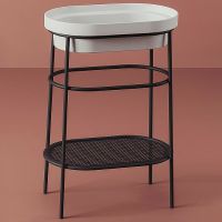 Товар: Консоль под раковину Artceram Fuori 60 Черная матовая арт-ACA055 17 - фото 3 Консоль под раковину Artceram Fuori 60 Черная матовая арт-ACA055 17 — фото 3, Консоли для раковины