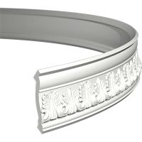 Карниз гибкий Европласт 1.50.198 2000x88x92 мм арт-1.50.198 (гибкий) — фото 1, Карнизы