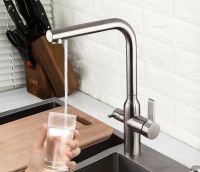 Товар: Смеситель для кухни Gappo Нержавеющая сталь арт-G4399-4 - фото 3 Смеситель для кухни Gappo Нержавеющая сталь арт-G4399-4 — фото 3, Смесители для кухни