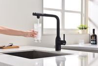 Смеситель для кухни Paulmark Viper Антрацит арт-Vi213105-401 — фото 8, Смесители для кухни