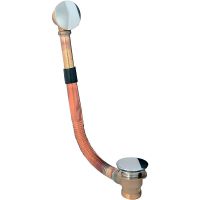 Слив-перелив Webert click-clack Хром арт-AC0036015 — фото 1, Сливы-переливы