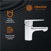 Смеситель для раковины Orange Loop Хром арт-M26-021cr — фото 3, Смесители для раковины