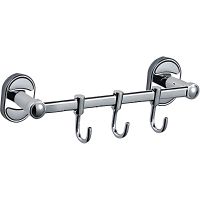 Вешалка для полотенец Haiba Хром арт-HB1915-3 — фото 1, Крючки для полотенец