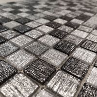 Товар: Мозаика Caramelle mosaic Silk Way Black Tissue 29,8x29,8 см арт-00-00002820 - фото 2 Мозаика Caramelle mosaic Silk Way Black Tissue 29,8x29,8 см арт-00-00002820 — фото 2, Мозаика