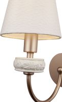 Товар: Настенный светильник Maytoni Elegant Roma Кремовый Золото матовое арт-ARM006WL-01G - фото 2 Настенный светильник Maytoni Elegant Roma Кремовый Золото матовое арт-ARM006WL-01G — фото 2, Бра