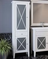 Шкаф пенал Opadiris Палермо 53 L Белый матовый арт-Z0000008258 — фото 2, Пеналы для ванной комнаты