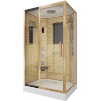 Душевая кабина Niagara Luxe 120x90 NG- с гидромассажем арт-7711GL — фото 1, Душевые кабины