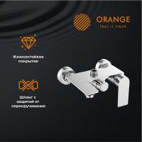 Душевая система Orange Berni Хром арт-M09-911cr — фото 4, Душевые стойки