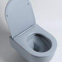 Унитаз Vincea Evo подвесной Океан матовый с сиденьем Микролифт арт-VT1-34SMO — фото 4, Подвесные унитазы