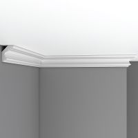 Карниз гибкий Decomaster 96686 FL 2400x50x38 мм арт-96686FL — фото 1, Карнизы