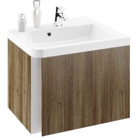 Тумба под раковину Ravak SD 10° 65 R подвесная Темный орех арт-X000000750 — фото 1, Тумбы под раковину