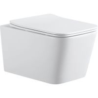 Унитаз Aquanet Tavr 2.0 Rimless подвесной с сиденьем Микролифт арт-243545 — фото 1, Подвесные унитазы