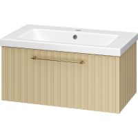 Тумба с раковиной Brevita Alicante 80 подвесная Капучино арт-УТ000015786 — фото 1, Тумбы с раковиной