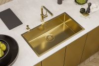 Смеситель для кухни Alveus Zeos P Monarch Gold Золото арт-1136501 — фото 4, Смесители для кухни