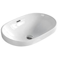 Раковина SantiLine 61 Белая арт-SL-2106 — фото 1, Раковины встраиваемые сверху