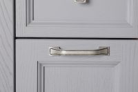 Шкаф пенал ASB-Woodline Гранда 40 Grigio арт-11488 — фото 2, Пеналы для ванной комнаты