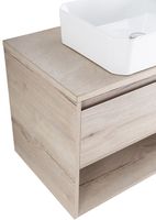 Тумба под раковину BelBagno Kraft 80 подвесная Rovere Galifax Bianco арт-KRAFT-800-1C-SO-RGB — фото 13, Тумбы под раковину