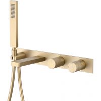 Смеситель для ванны Abber Rund Золото матовое арт-AF8730G — фото 1, Смеситель для ванны